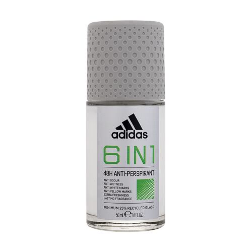 Antiperspirant Adidas 6 In 1 48H Anti-Perspirant 50 ml poškozený flakon