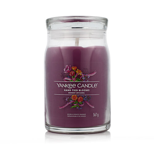 Vonná svíčka Yankee Candle Signature Hand Tied Blooms 567 g