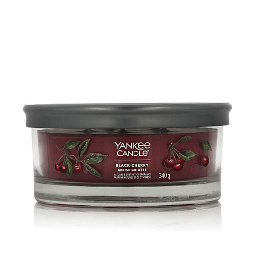 Vonná svíčka Yankee Candle Signature Black Cherry 340 g