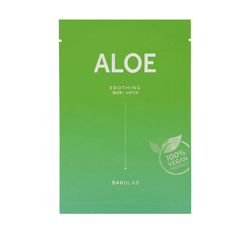 Pleťová maska Barulab Aloe Soothing Face Mask 23 g