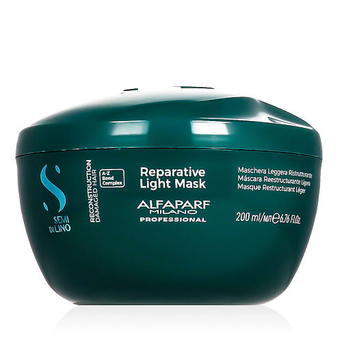 Maska na vlasy ALFAPARF MILANO Semi Di Lino Reconstruction Reparative Light Mask 200 ml