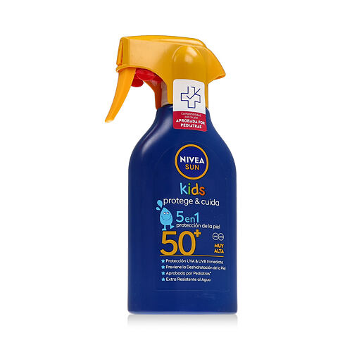 Opalovací přípravek na tělo Nivea Sun Kids Protect & Care Sun Spray 5 in 1 SPF50+ 270 ml