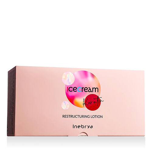 Sérum na vlasy Inebrya Ice Cream Keratin Restructuring Lotion 12x11 ml