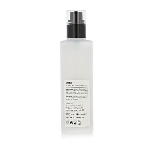 Denní pleťový krém COSRX Birch Sap Oil-Free Ultra-Moisturizing Lotion 100 ml