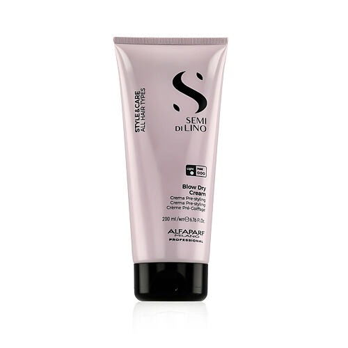 Pro tepelnou úpravu vlasů ALFAPARF MILANO Semi Di Lino Style & Care Blow Dry Cream 200 ml