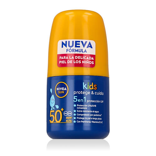Opalovací přípravek na tělo Nivea Sun Kids Protect & Care Roll-on SPF50+ 50 ml
