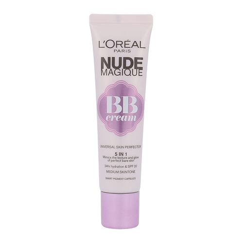 BB krém L'Oréal Paris Nude Magique 5in1 SPF20 30 ml Medium