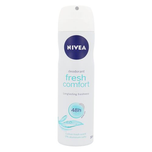 Deodorant Nivea Fresh Comfort 48h 150 ml poškozený flakon