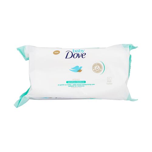 Čisticí ubrousky Dove Baby Sensitive Moisture 50 ks