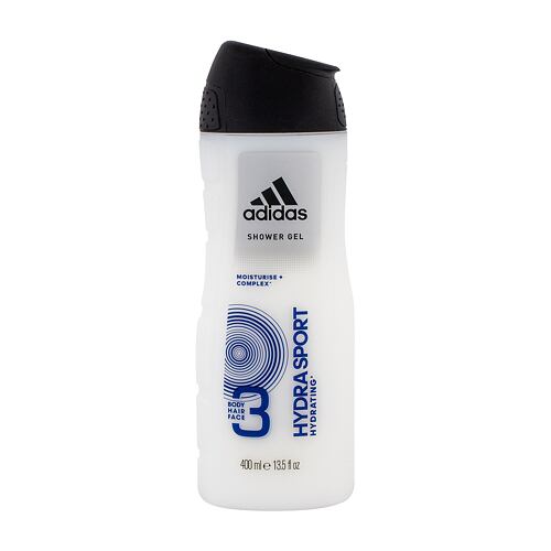 Sprchový gel Adidas 3in1 Hydra Sport 400 ml