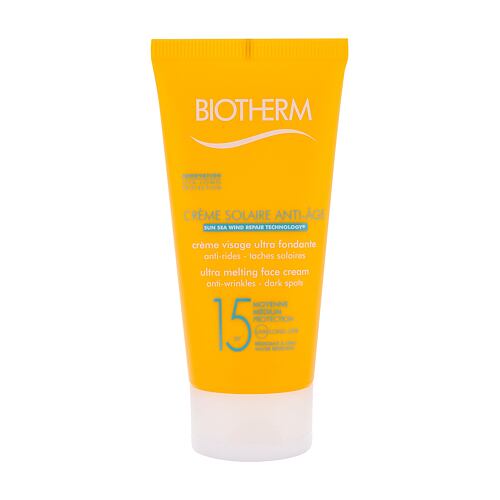 Opalovací přípravek na obličej Biotherm Creme Solaire Anti-Age Face Cream SPF15 50 ml