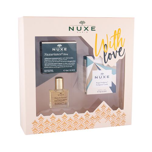 Noční pleťový krém NUXE Nuxuriance Ultra Replenishing Cream 50 ml Kazeta