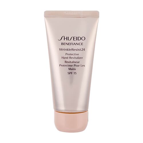 Krém na ruce Shiseido Benefiance Wrinkle Resist 24 SPF15 75 ml