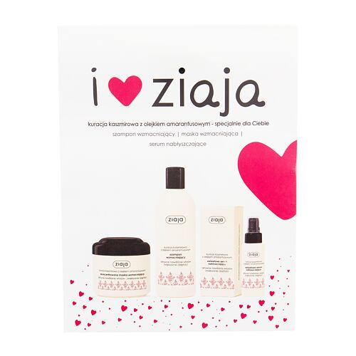 Šampon Ziaja Cashmere 300 ml poškozená krabička Kazeta