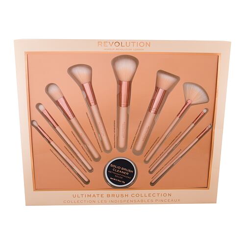 Štětec Makeup Revolution London Ultimate Brush Collection 9 ks Kazeta