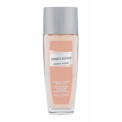 Deodorant Enrique Iglesias Deeply Yours Woman 75 ml poškozený flakon