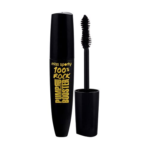 Řasenka Miss Sporty Pump Up Booster 100% Rock 12 ml 001 100% Black