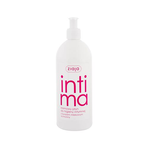 Intimní hygiena Ziaja Intimate Creamy Wash With Lactic Acid 500 ml poškozený flakon