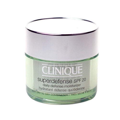 Denní pleťový krém Clinique Superdefense Daily Defense Moisturizer SPF20 50 ml poškozená krabička
