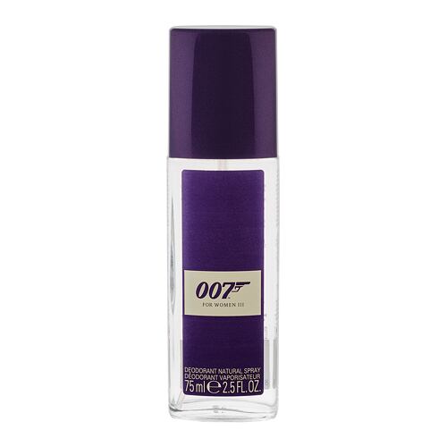 Deodorant James Bond 007 James Bond 007 For Women III 75 ml poškozený flakon