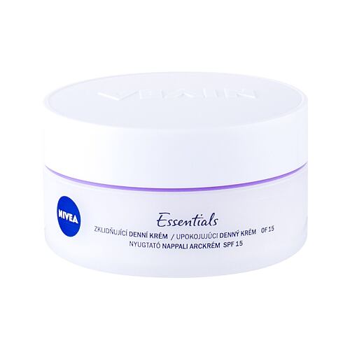 Denní pleťový krém Nivea Essentials SPF15 50 ml poškozená krabička
