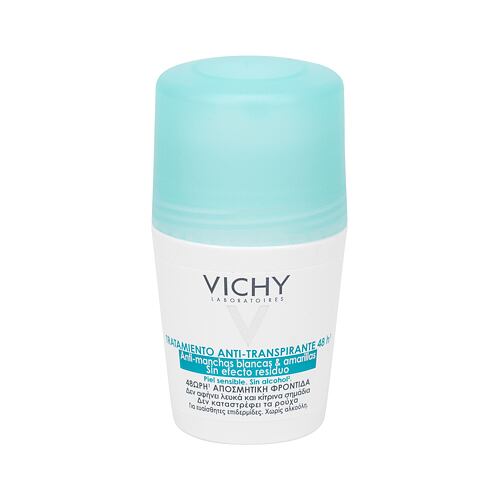 Antiperspirant Vichy Antiperspirant No White Marks & Yellow Stains 50 ml