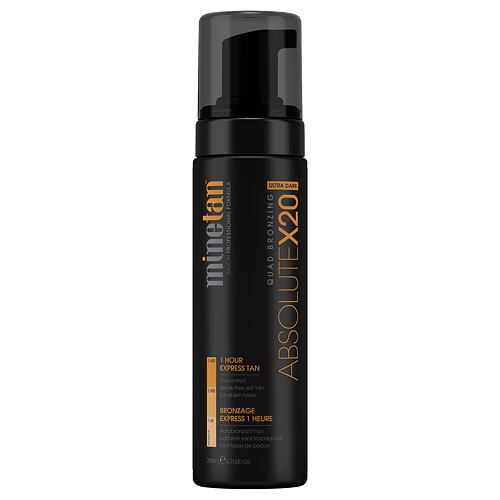 Samoopalovací přípravek MineTan Absolute X20 Self Tan Foam Ultra Dark 200 ml