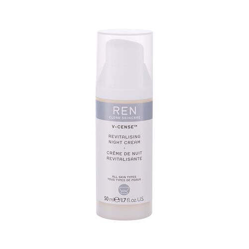 Noční pleťový krém REN Clean Skincare V-Cense Revitalising 50 ml