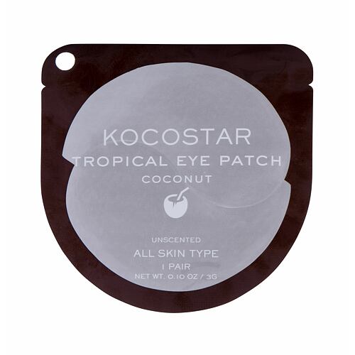 Maska na oči Kocostar Eye Mask Tropical Eye Patch 3 g Coconut