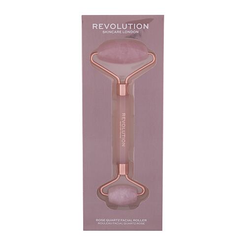 Masážní váleček a kámen Revolution Skincare Roller Rose Quartz Facial Roller 1 ks
