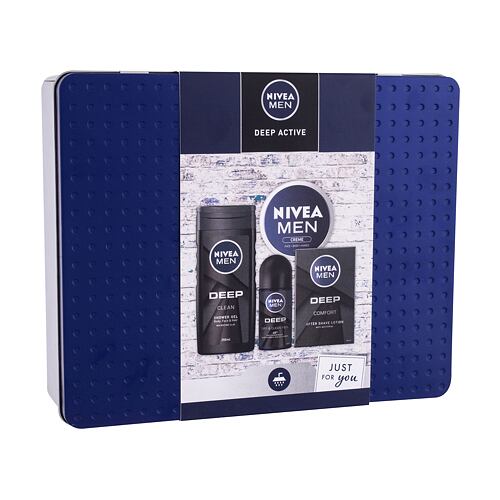 Voda po holení Nivea Men Deep Active 100 ml Kazeta