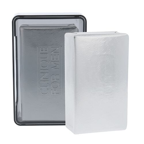 Čisticí mýdlo Clinique For Men Face Soap With Dish 150 g poškozená krabička
