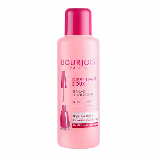 Odlakovač nehtů BOURJOIS Paris Gentle Nail Enamel Remover 125 ml