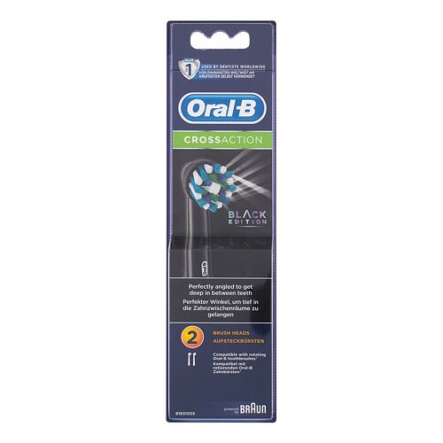 Zubní kartáček Oral-B CrossAction Black Edition 2 ks