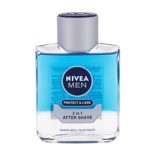 Voda po holení Nivea Men Protect & Care 2in1 100 ml poškozená krabička