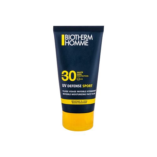 Opalovací přípravek na obličej Biotherm Homme UV Defense Sport Face Fluid SPF30 50 ml
