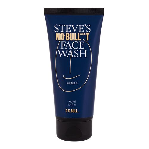 Čisticí gel Steve´s No Bull***t Face Wash 100 ml