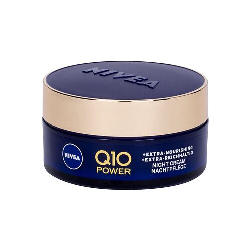Noční pleťový krém Nivea Q10 Power Anti-Wrinkle Extra Nourish 50 ml poškozená krabička