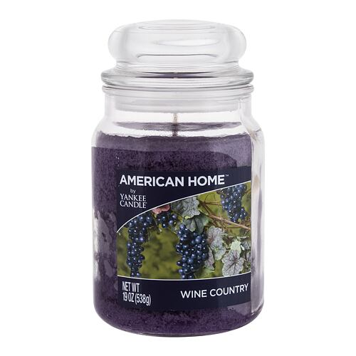 Vonná svíčka Yankee Candle American Home Wine Country 538 g