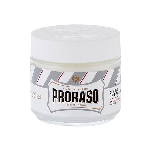 Přípravek před holením PRORASO White Pre-Shave Cream 100 ml bez krabičky