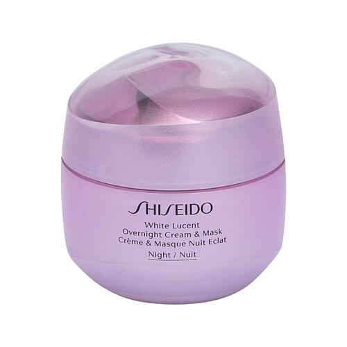Noční pleťový krém Shiseido White Lucent Overnight Cream & Mask 75 ml poškozená krabička