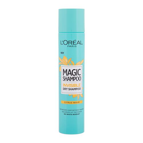 Suchý šampon L'Oréal Paris Magic Shampoo Citrus Wave 200 ml poškozený obal