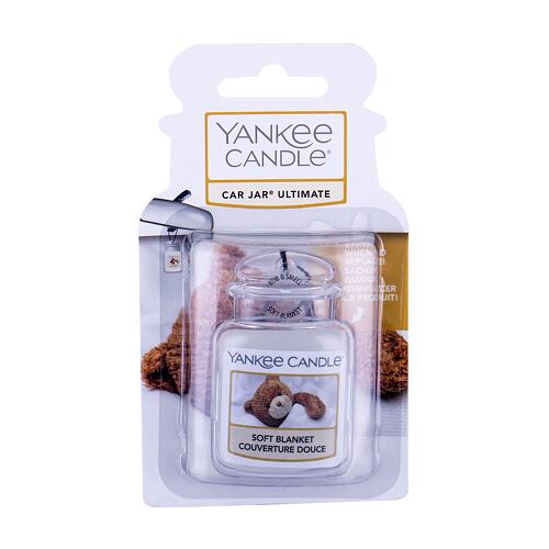 Vůně do auta Yankee Candle Soft Blanket Car Jar 1 ks poškozený obal