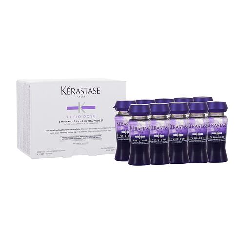 Sérum na vlasy Kérastase Fusio-Dose Concentré [H.A] Ultra-Violet 120 ml poškozená krabička Kazeta