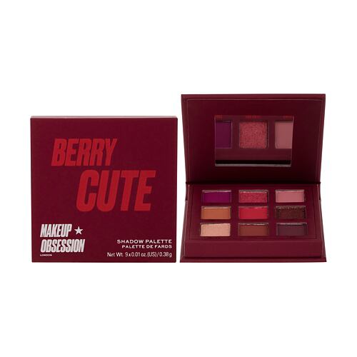 Oční stín Makeup Obsession Berry Cute 3,42 g poškozená krabička