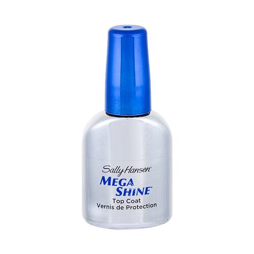 Péče o nehty Sally Hansen Mega Shine Top Coat 13,3 ml poškozený obal