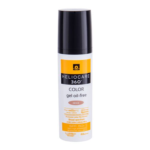 Opalovací přípravek na obličej Heliocare 360° SPF50+ 50 ml Beige poškozená krabička