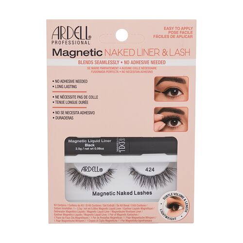 Umělé řasy Ardell Magnetic Naked Lashes 424 1 ks Black Kazeta