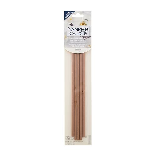 Bytový sprej a difuzér Yankee Candle Vanilla Pre-Fragranced Reed Refill 5 ks