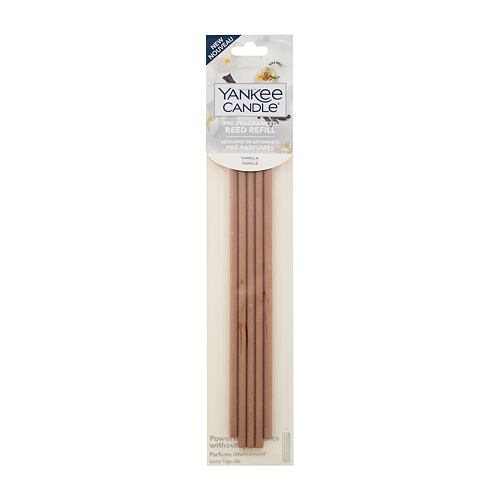 Bytový sprej a difuzér Yankee Candle Vanilla Pre-Fragranced Reed Refill 5 ks